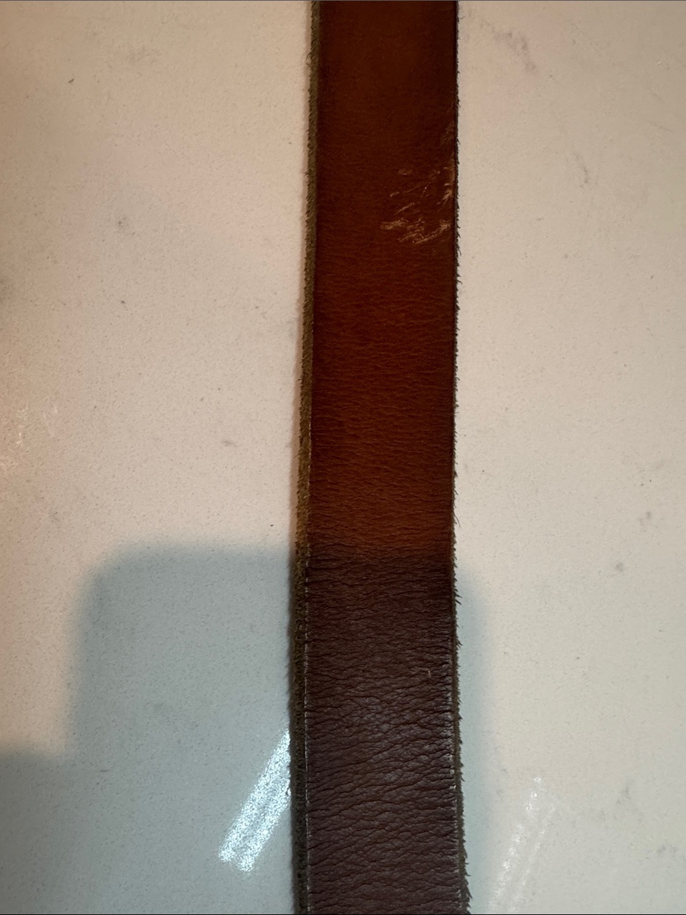 Gucci Brown Leather Belt with Gold Double G Buckle - Picture 7 of 14